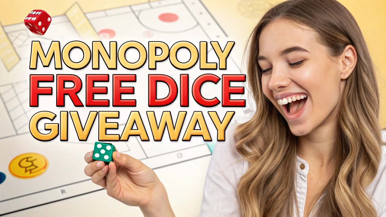 Monopoly Free Dice Giveaway – Win Bonus Dice Today!